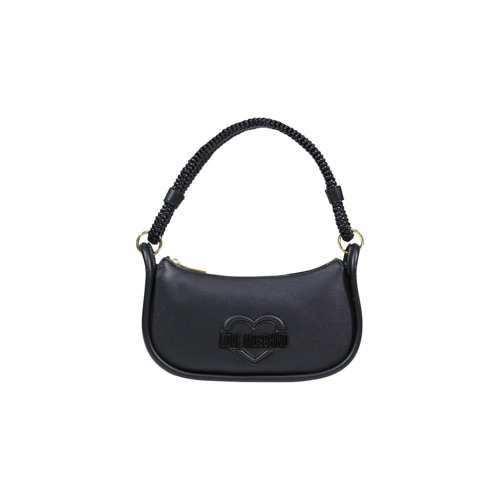 Love Moschino Black Polyethylene Handbag - Luxe Nova