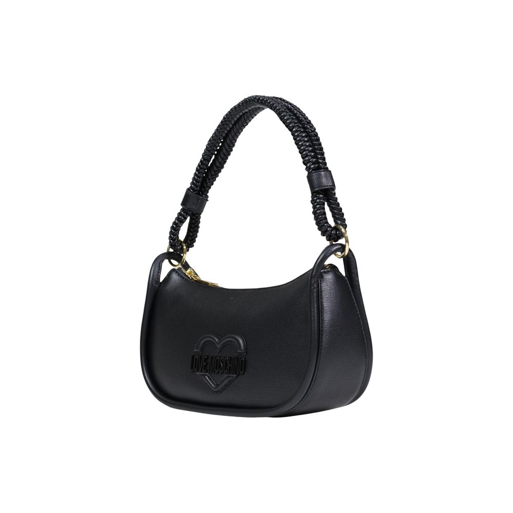 Love Moschino Black Polyethylene Handbag - Luxe Nova