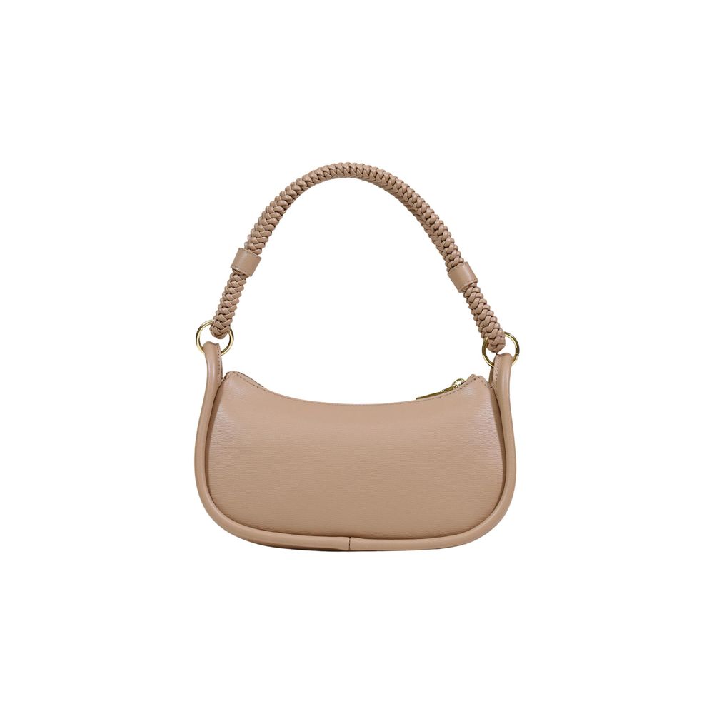 Love Moschino Beige Polyethylene Handbag - Luxe Nova