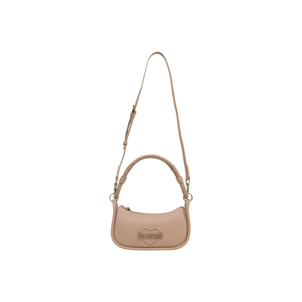 Love Moschino Beige Polyethylene Handbag - Luxe Nova