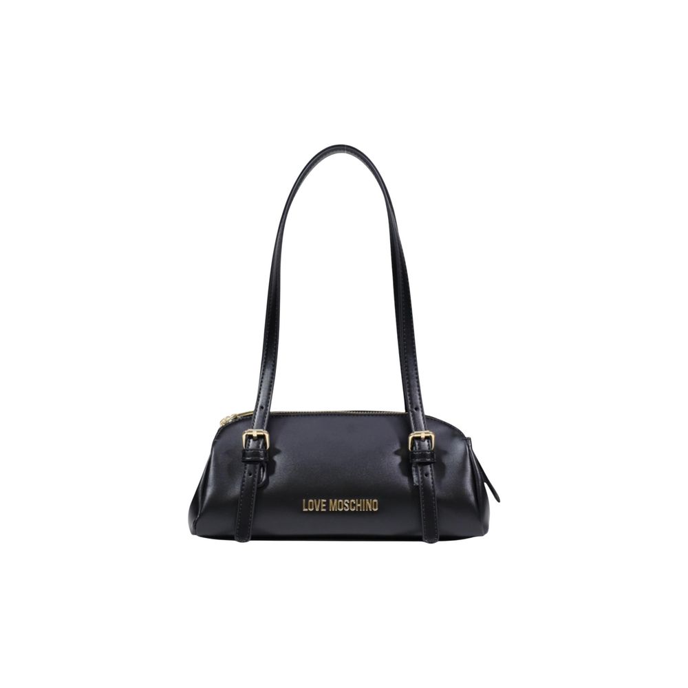 Love Moschino Black Polyethylene Handbag - Luxe Nova