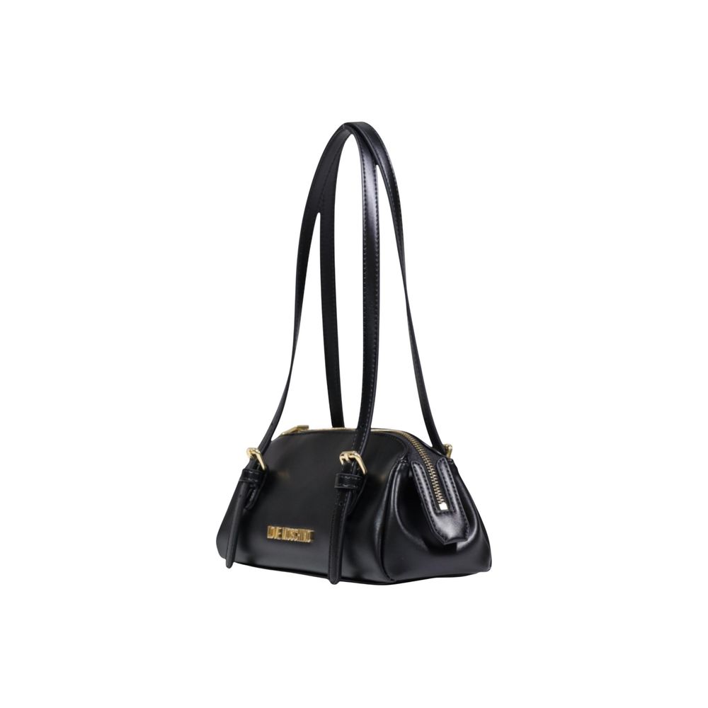 Love Moschino Black Polyethylene Handbag - Luxe Nova