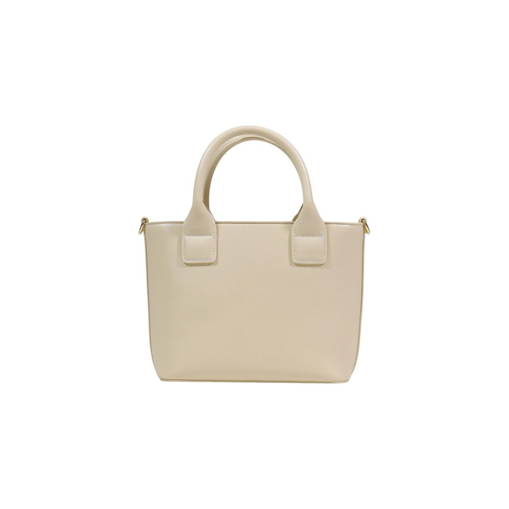 Love Moschino Cream Polyethylene Handbag - Luxe Nova