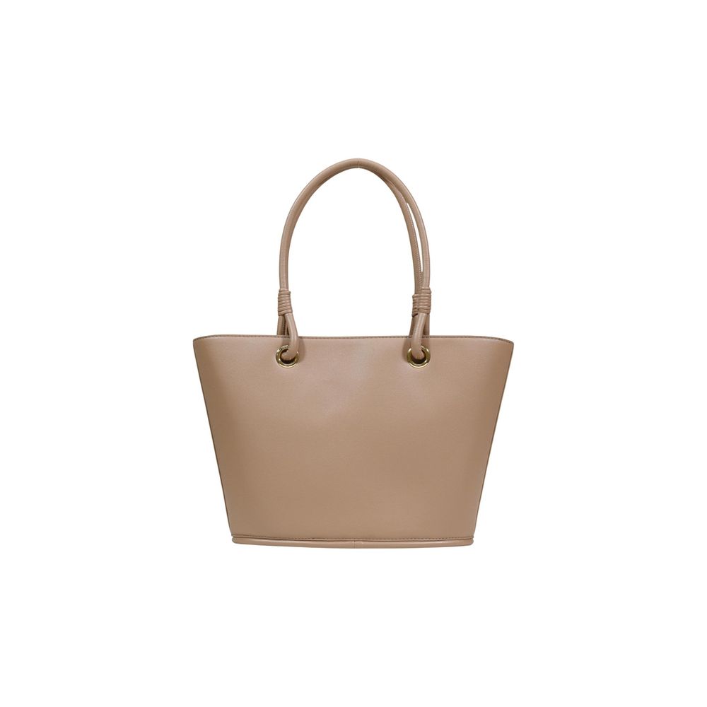 Love Moschino Beige Polyethylene Handbag - Luxe Nova