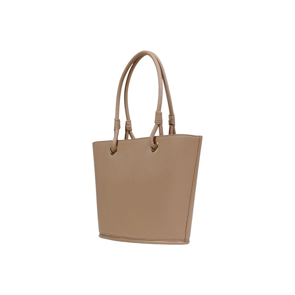 Love Moschino Beige Polyethylene Handbag - Luxe Nova