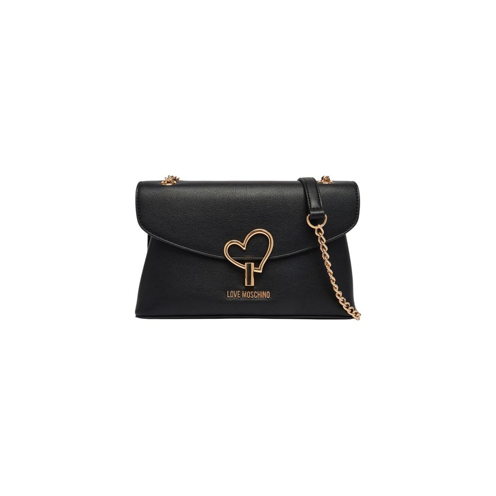 Love Moschino Black Polyethylene Handbag - Luxe Nova