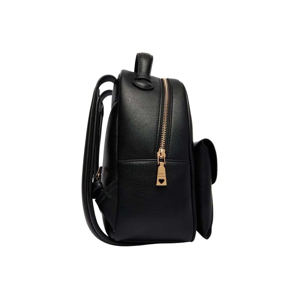 Love Moschino Black Polyethylene Backpack - Luxe Nova