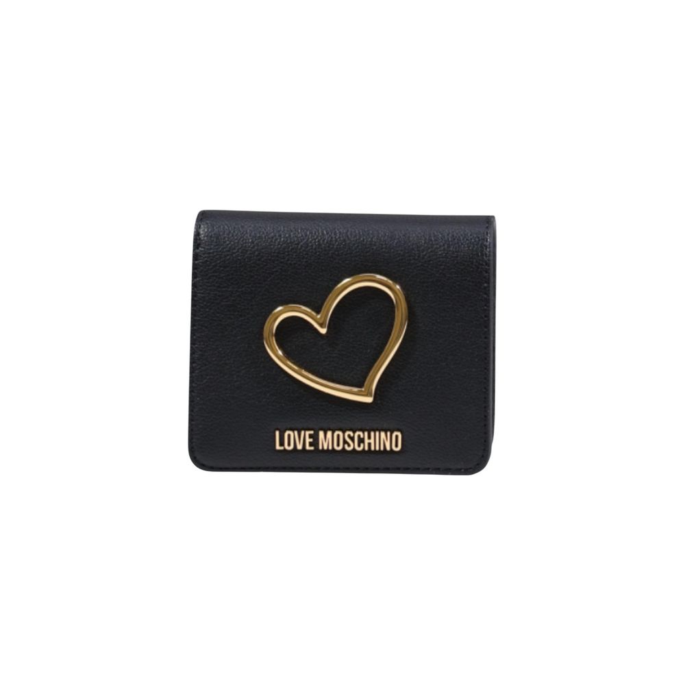 Love Moschino Black Polyethylene Wallet - Luxe Nova