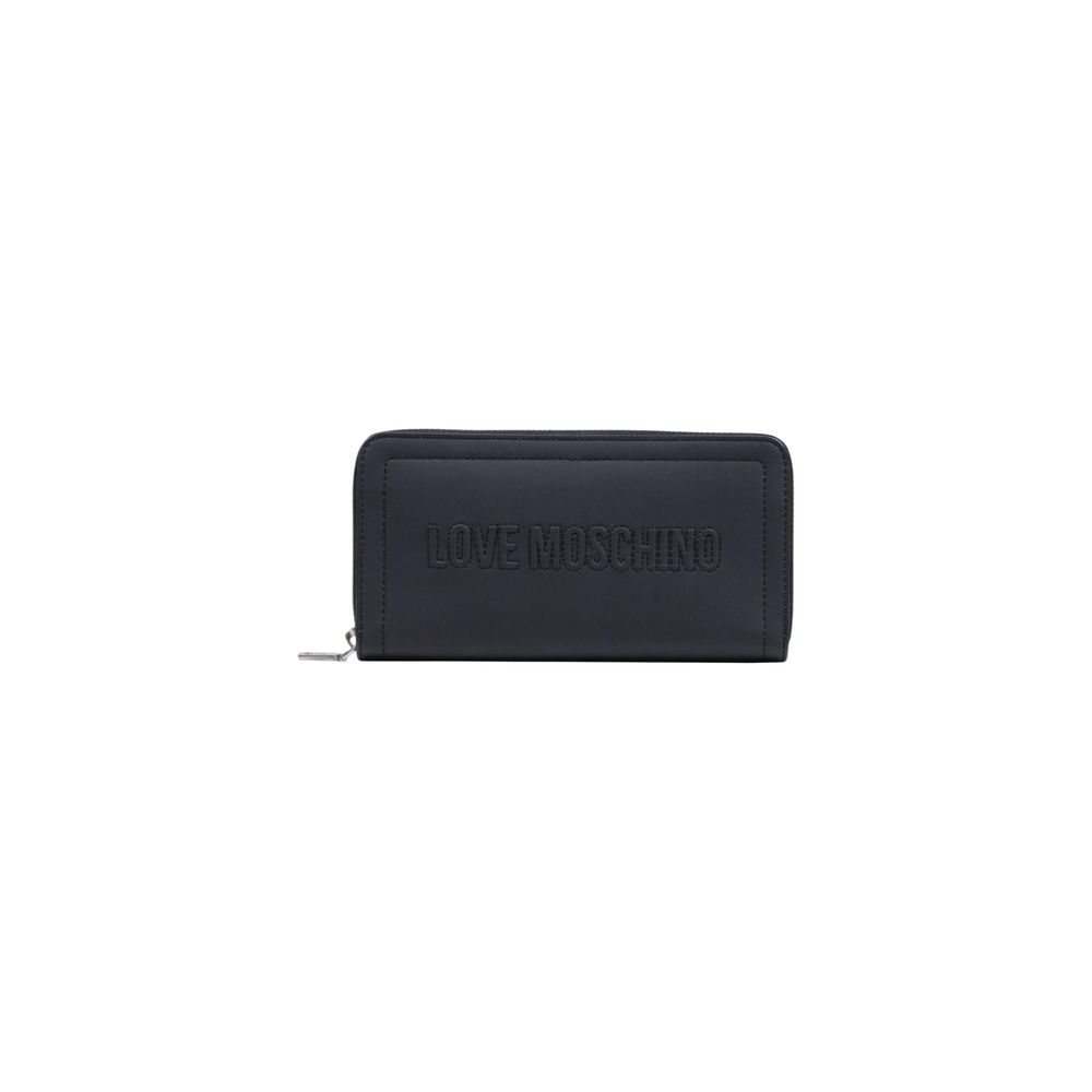 Love Moschino Black Polyethylene Wallet - Luxe Nova