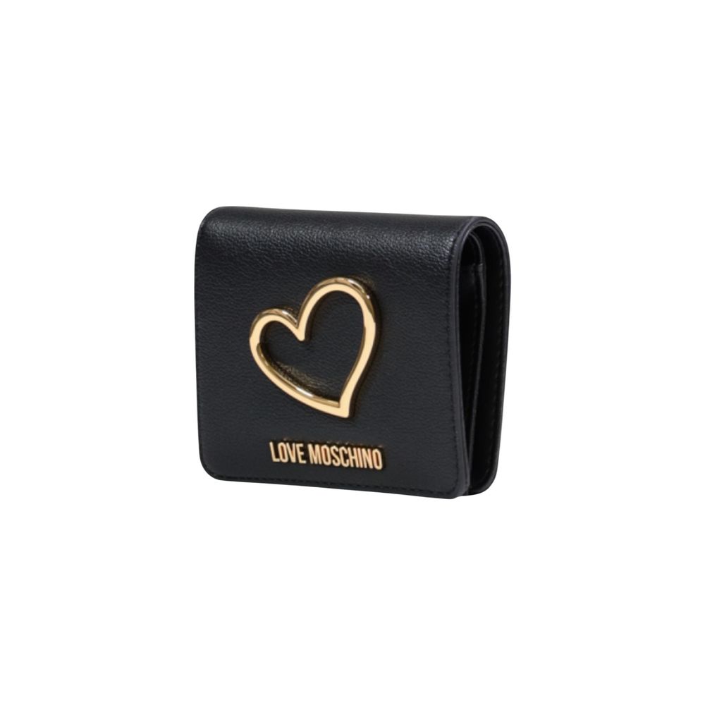 Love Moschino Black Polyethylene Wallet - Luxe Nova