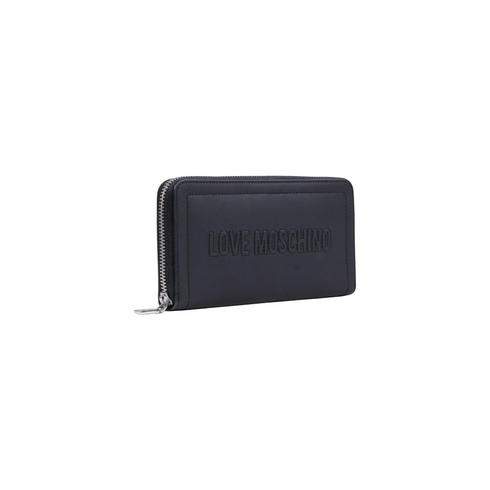 Love Moschino Black Polyethylene Wallet - Luxe Nova