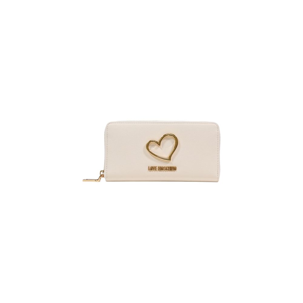 Love Moschino Beige Polyethylene Wallet - Luxe Nova