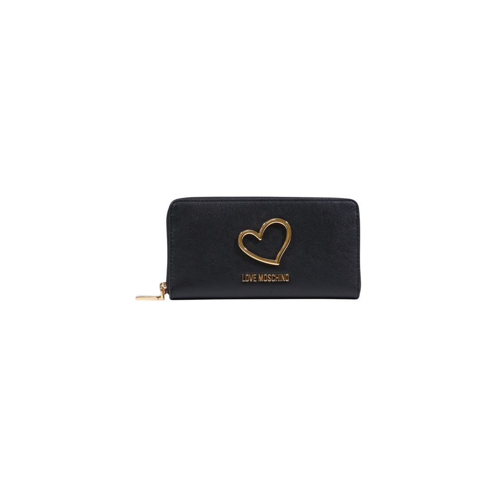 Love Moschino Black Polyethylene Wallet - Luxe Nova