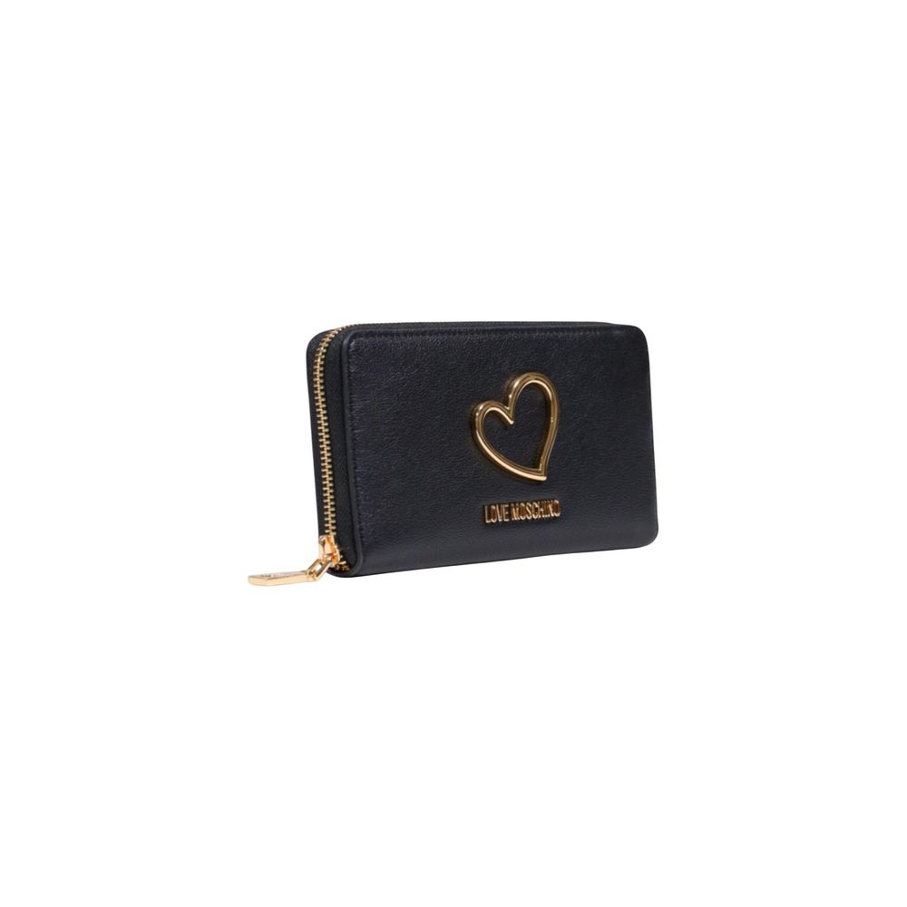 Love Moschino Black Polyethylene Wallet - Luxe Nova