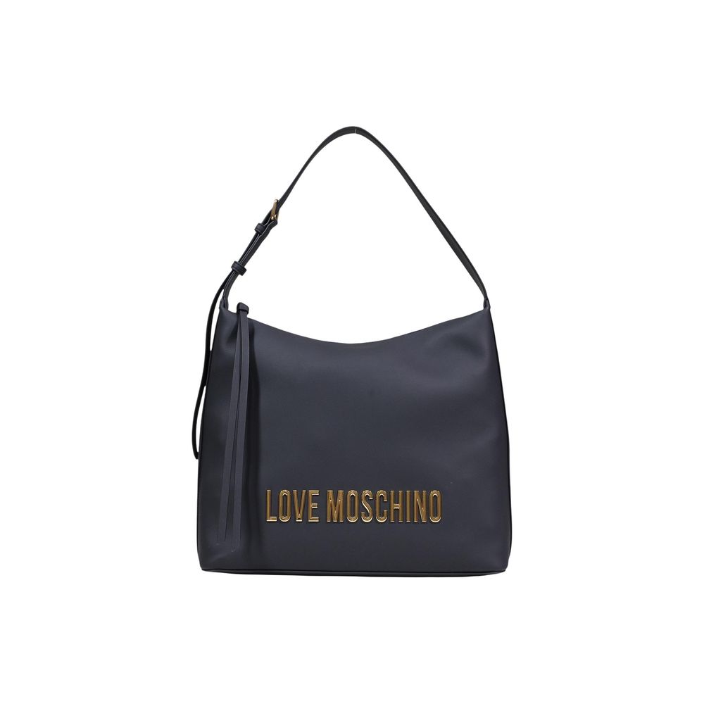 Love Moschino Black Polyethylene Handbag - Luxe Nova