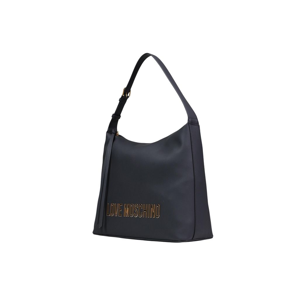 Love Moschino Black Polyethylene Handbag - Luxe Nova