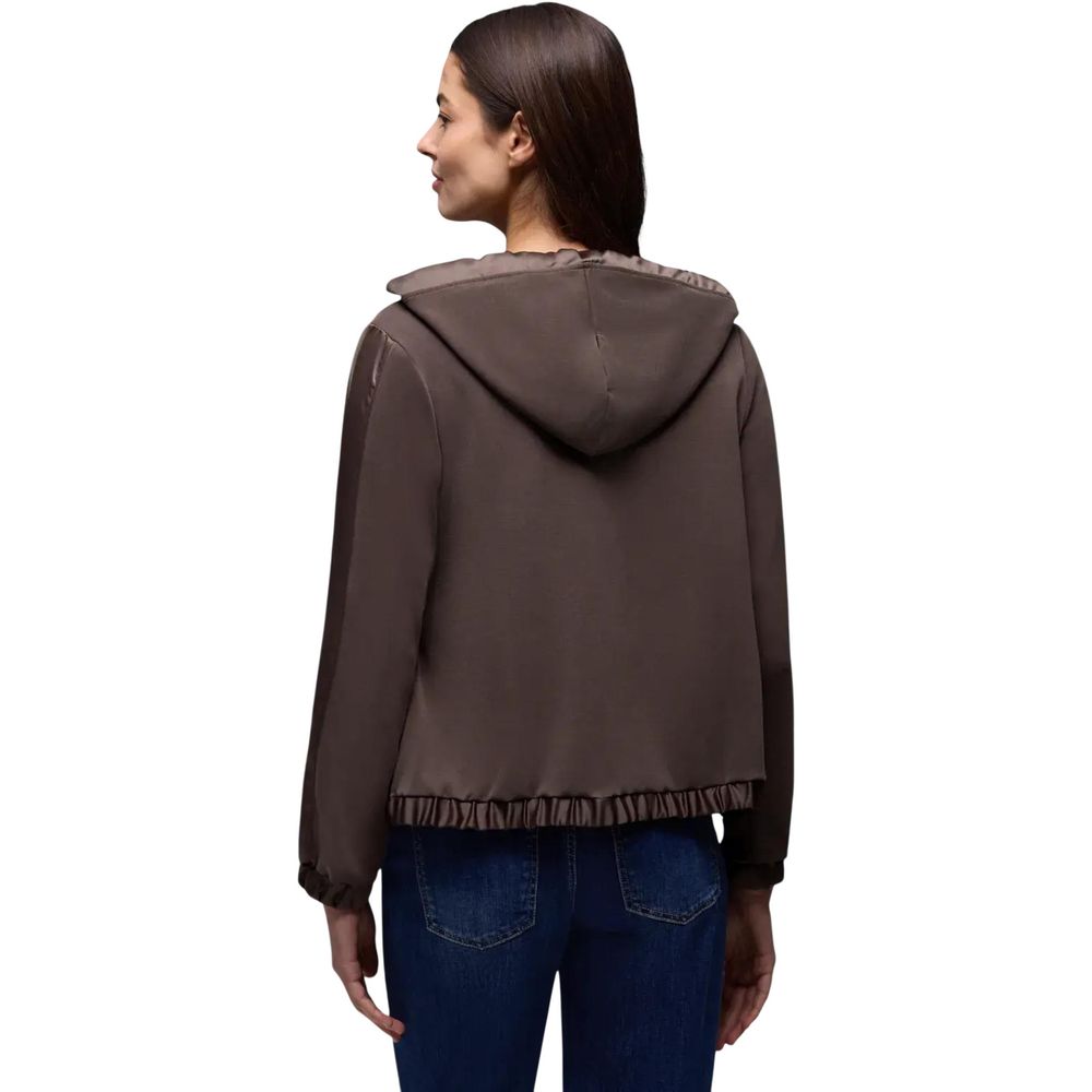 Street One Brown Modal Hoodie - Luxe Nova