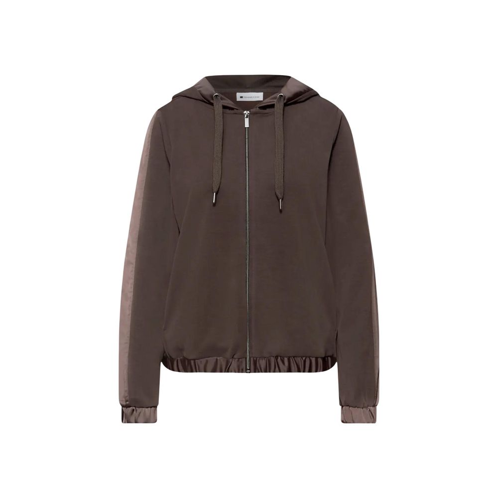 Street One Brown Modal Hoodie - Luxe Nova