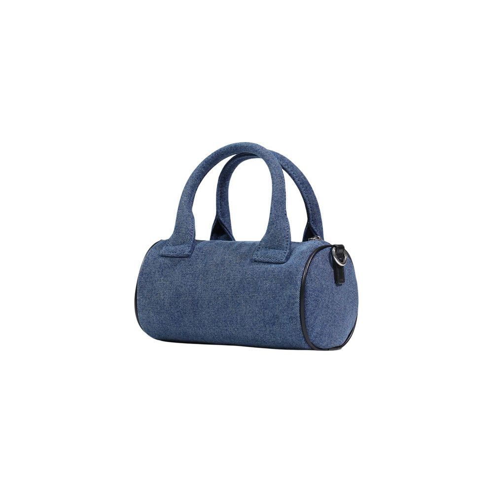 Love Moschino Blue Cotton Handbag - Luxe Nova