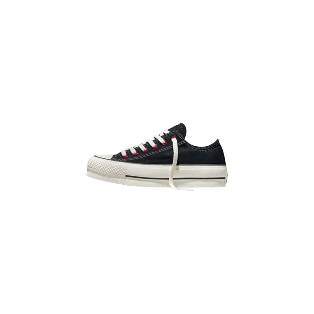 Converse Black Fabric Platform Sneakers - Luxe Nova