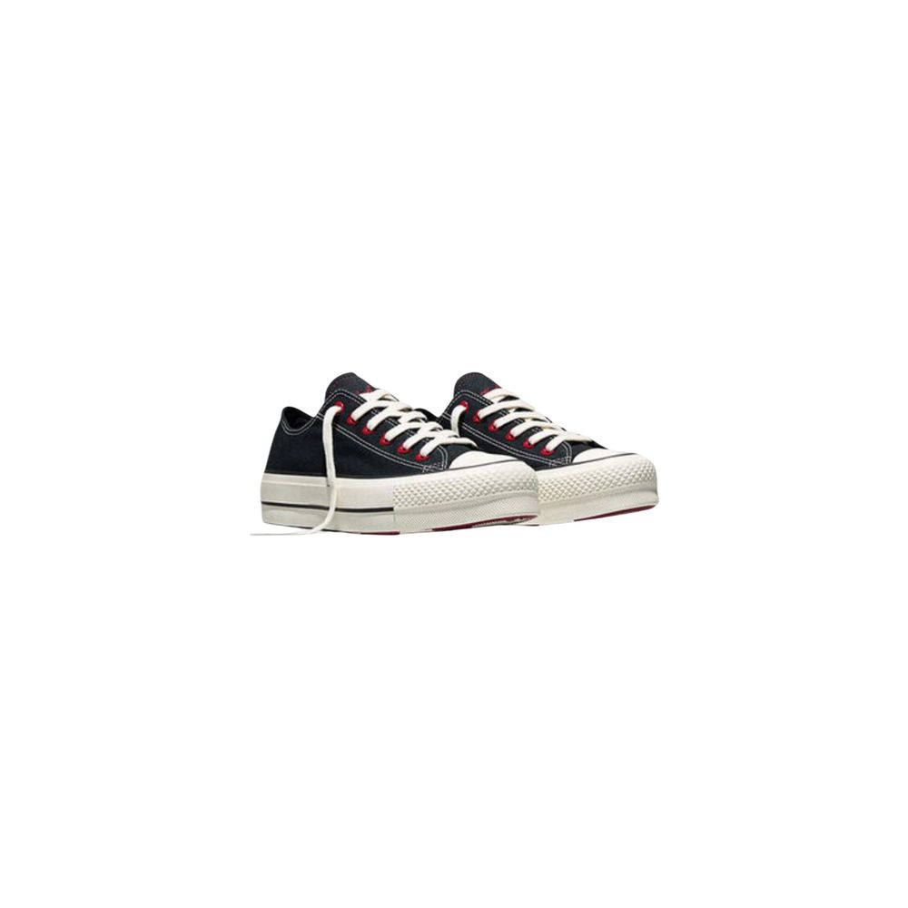 Converse Black Fabric Platform Sneakers - Luxe Nova