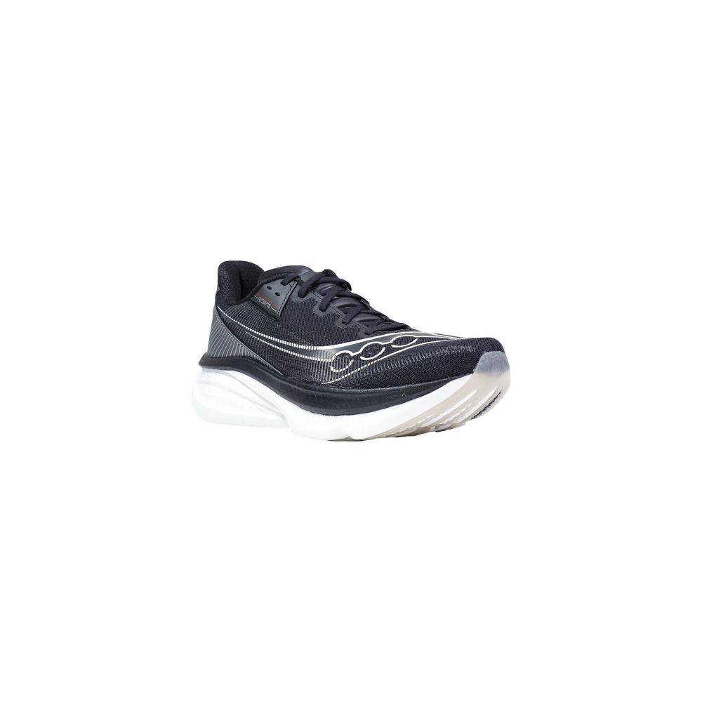 Saucony Black And White Textile Athletic Sneakers - Luxe Nova