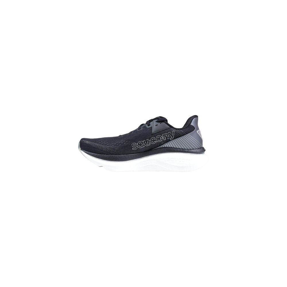 Saucony Black And White Textile Athletic Sneakers - Luxe Nova