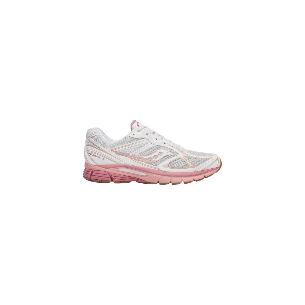 Saucony White Textile Athletic Sneakers - Luxe Nova
