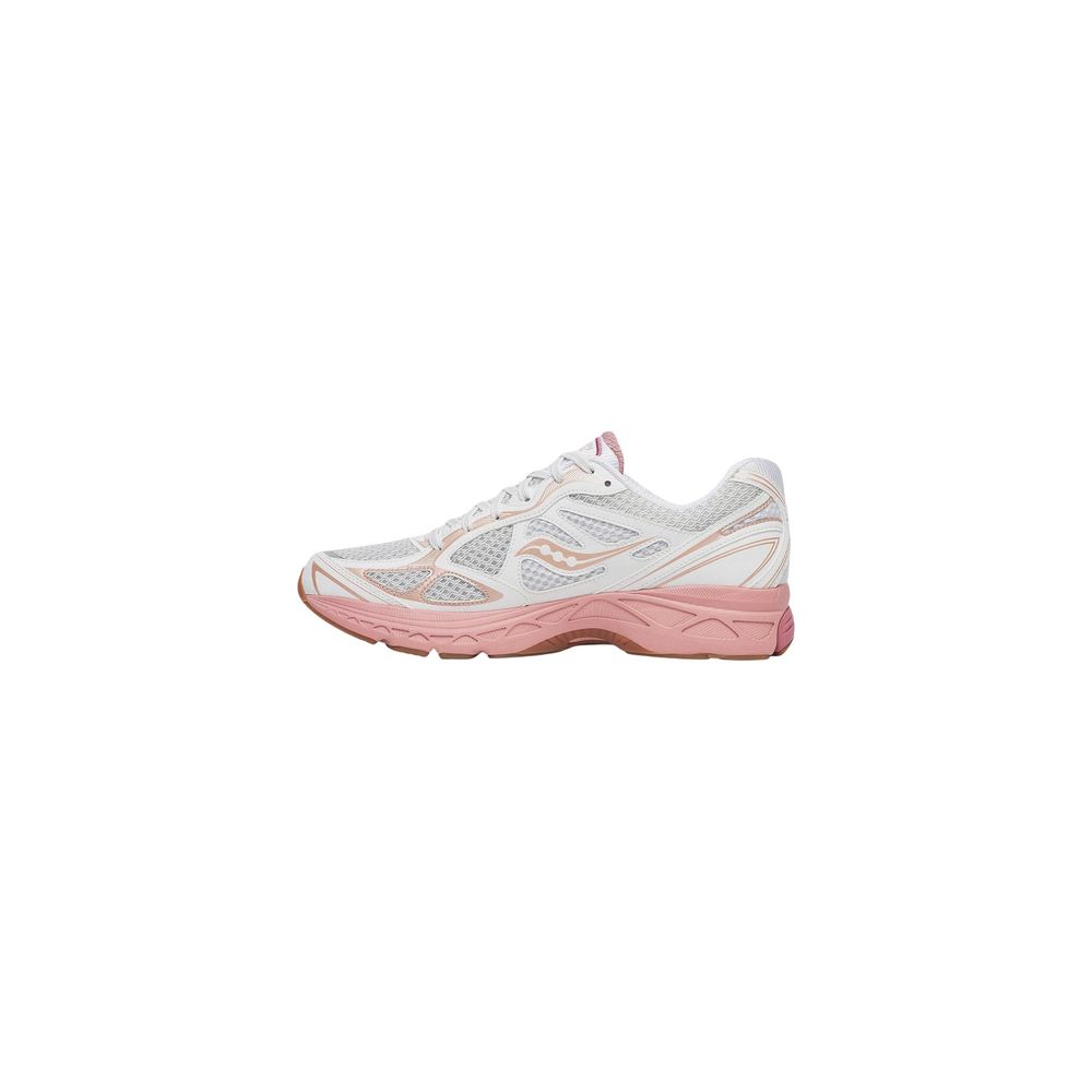 Saucony White Textile Athletic Sneakers - Luxe Nova
