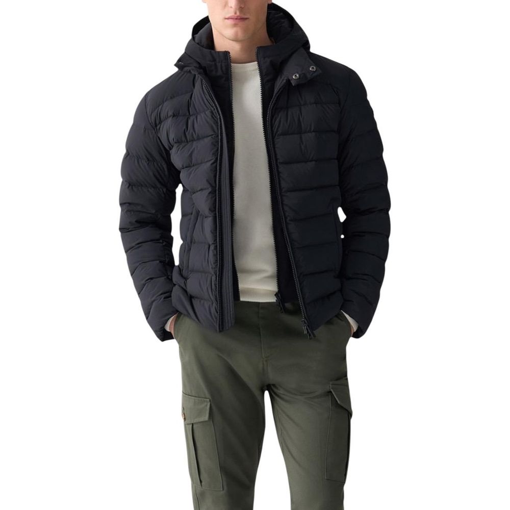 Colmar Originals Black Polyamide Coat - Luxe Nova