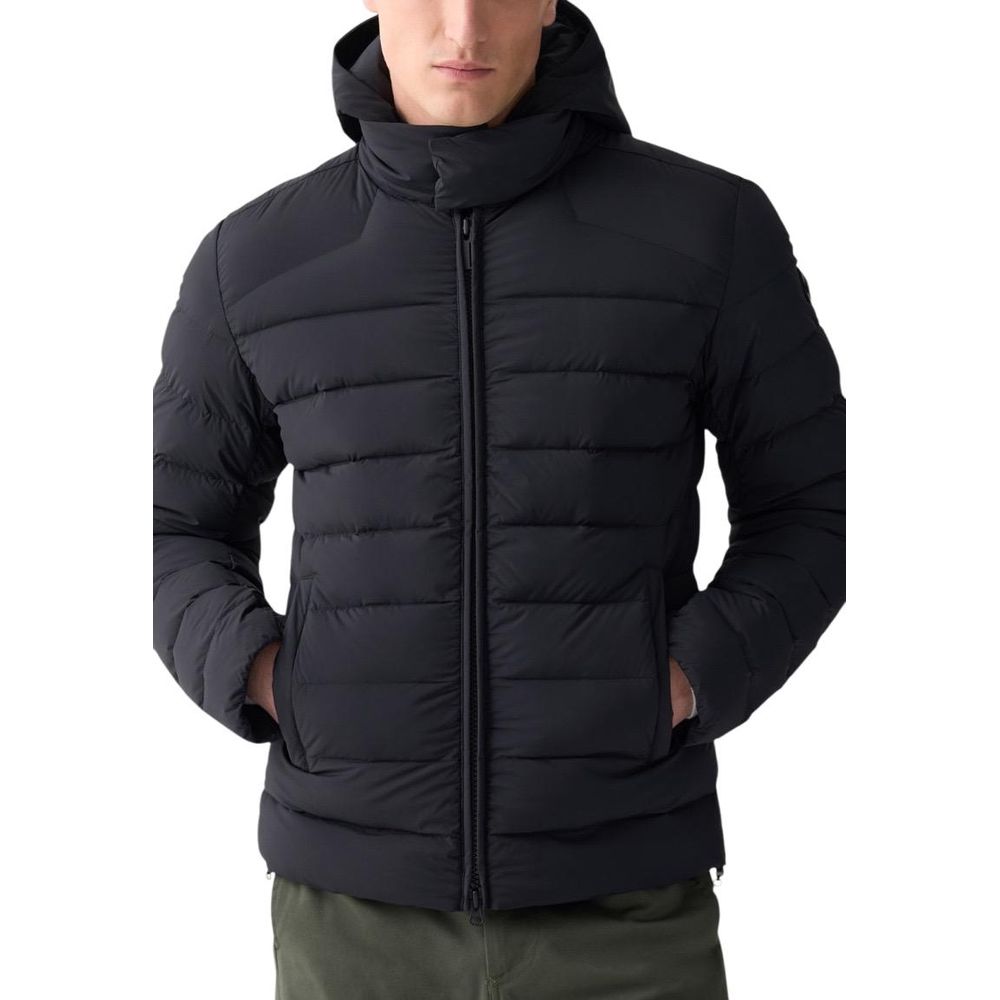 Colmar Originals Black Polyamide Coat - Luxe Nova