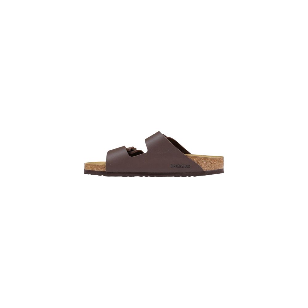 Birkenstock Brown Synthetic Flat Sandals - Luxe Nova