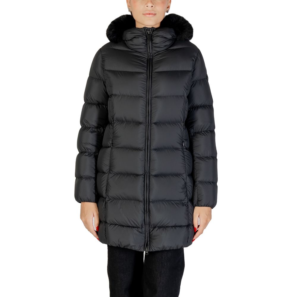 Colmar Originals Black Polyester Coat - Luxe Nova