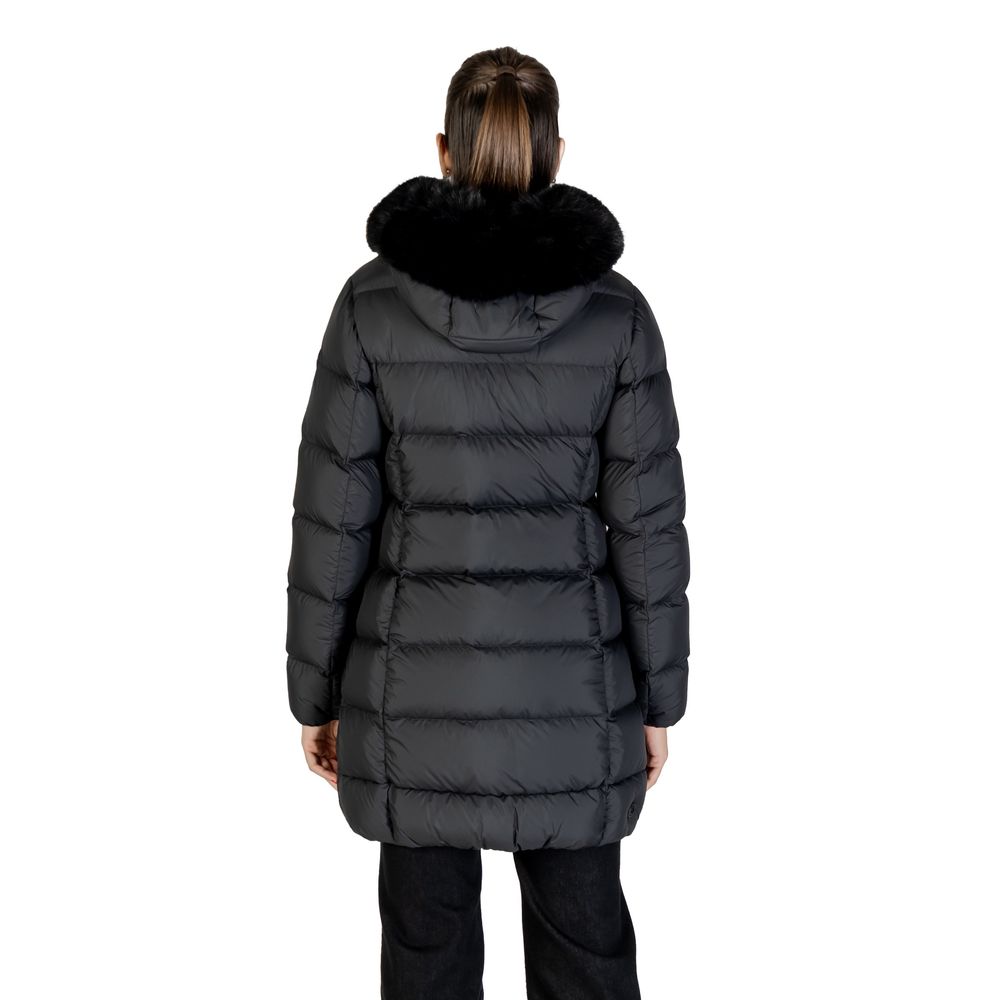 Colmar Originals Black Polyester Coat - Luxe Nova