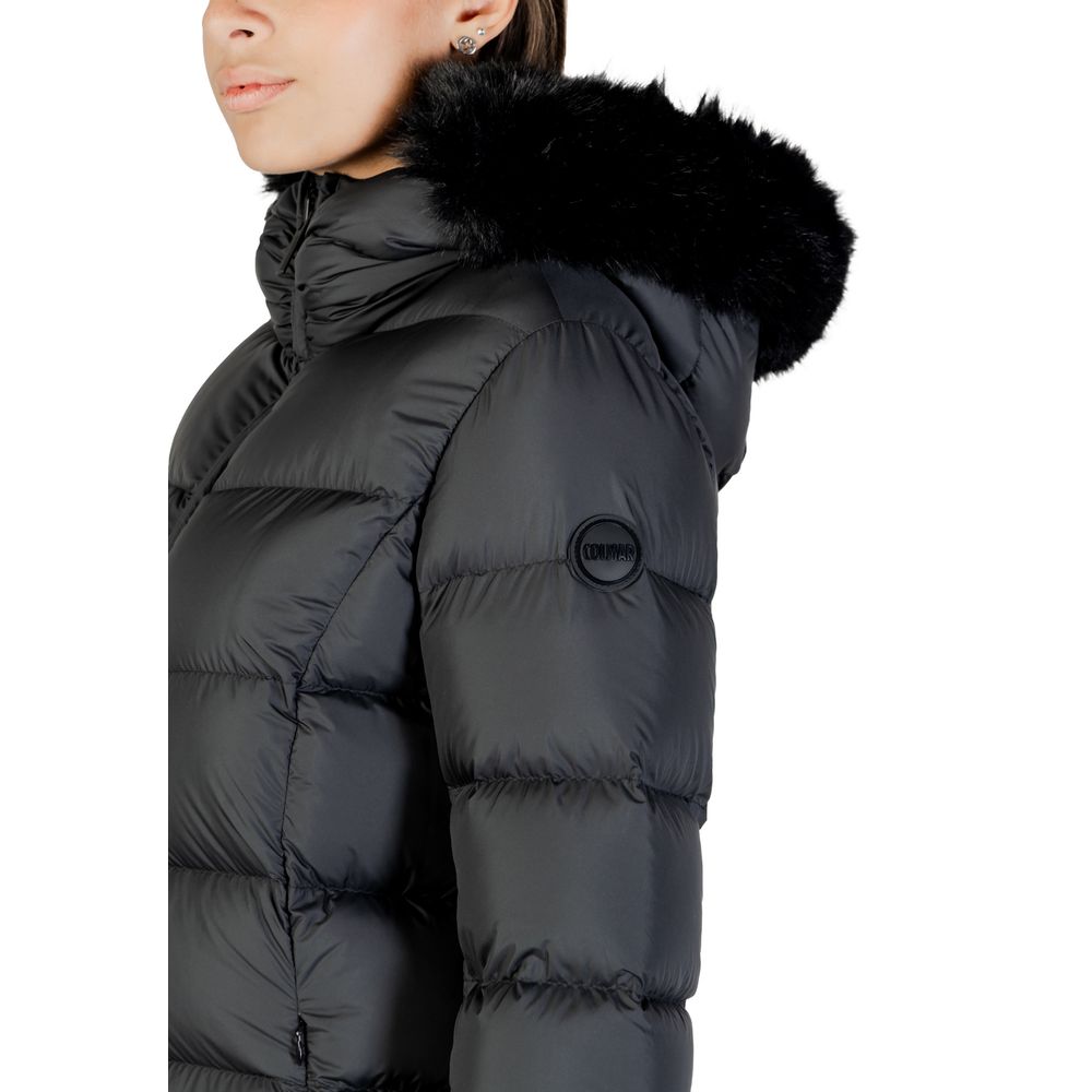Colmar Originals Black Polyester Coat - Luxe Nova