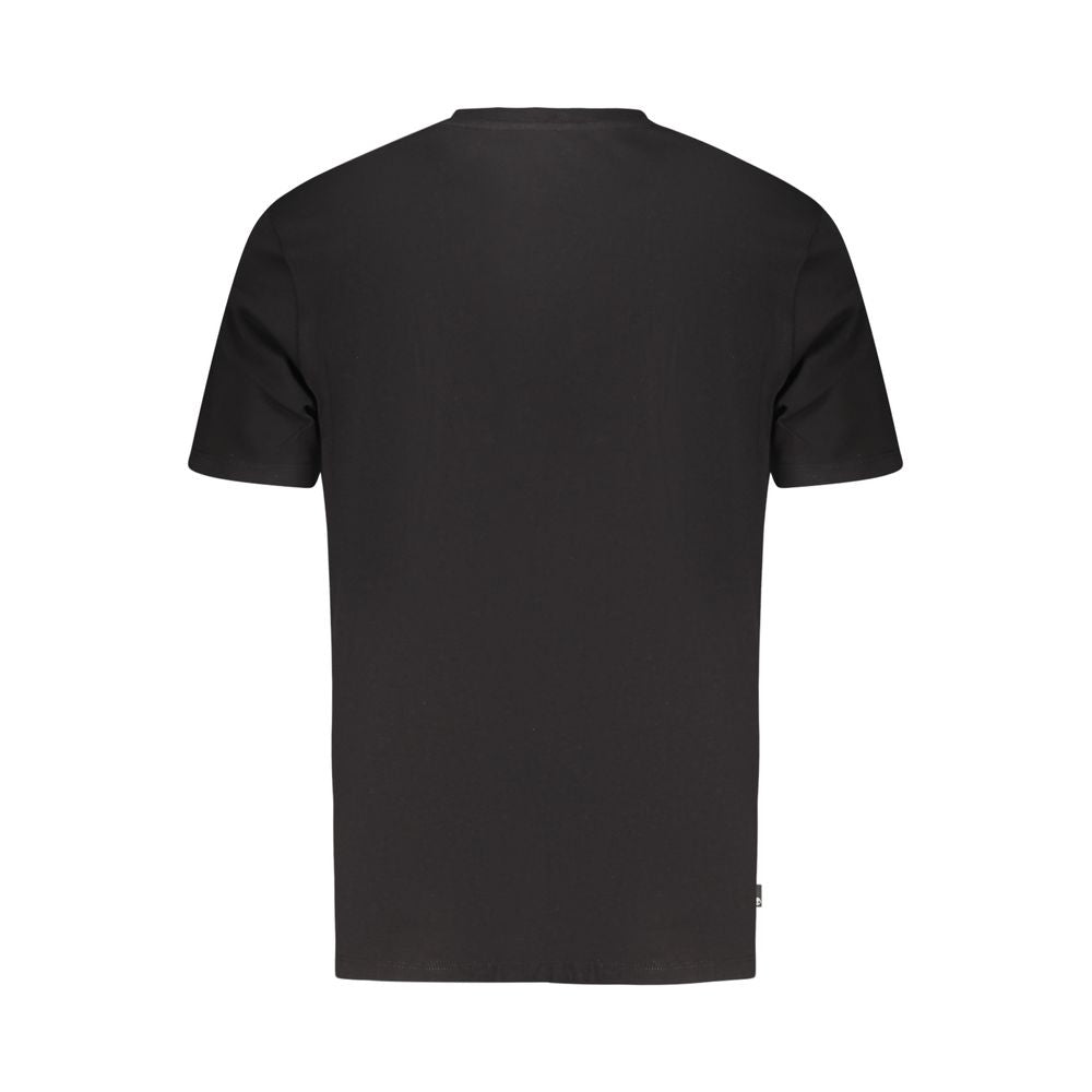 Timberland Black Cotton Men's T-Shirt - Luxe Nova