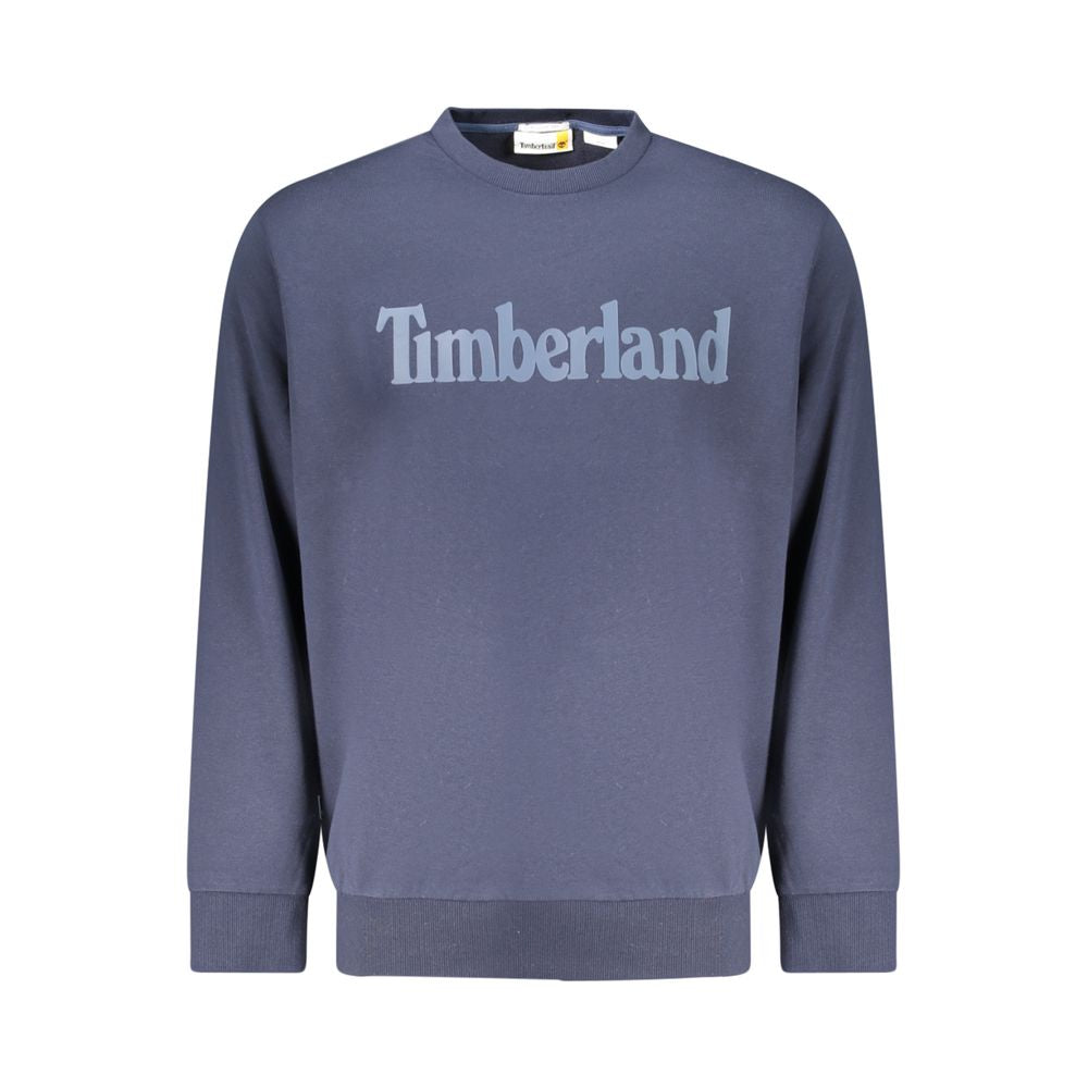 Timberland Blue Cotton Men's Sweatshirt - Luxe Nova