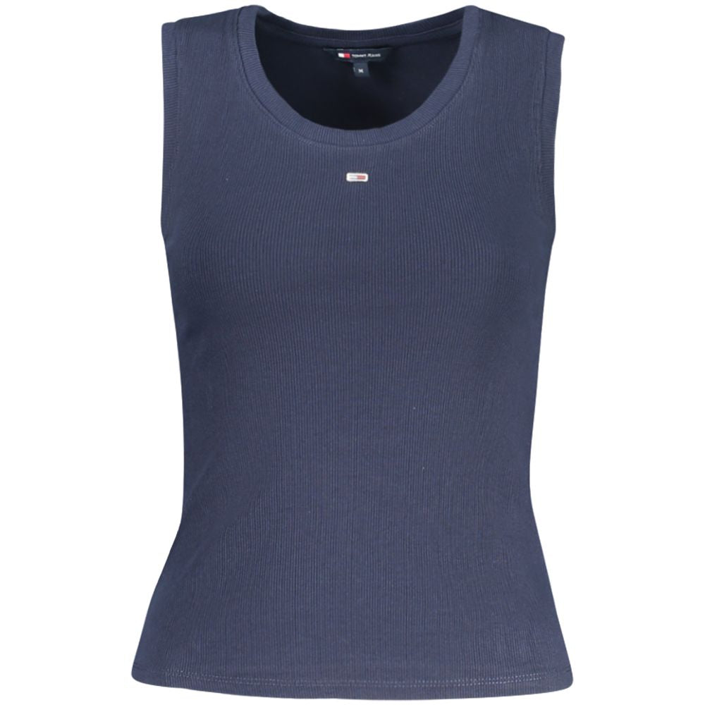 Tommy Hilfiger Blue Cotton Women's Tank Top - Luxe Nova