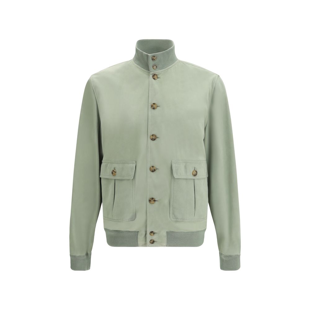 Valstar Bicolor Calf Leather Bos Taurus Shell Jacket - Luxe Nova