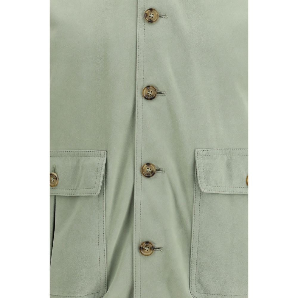 Valstar Bicolor Calf Leather Bos Taurus Shell Jacket - Luxe Nova