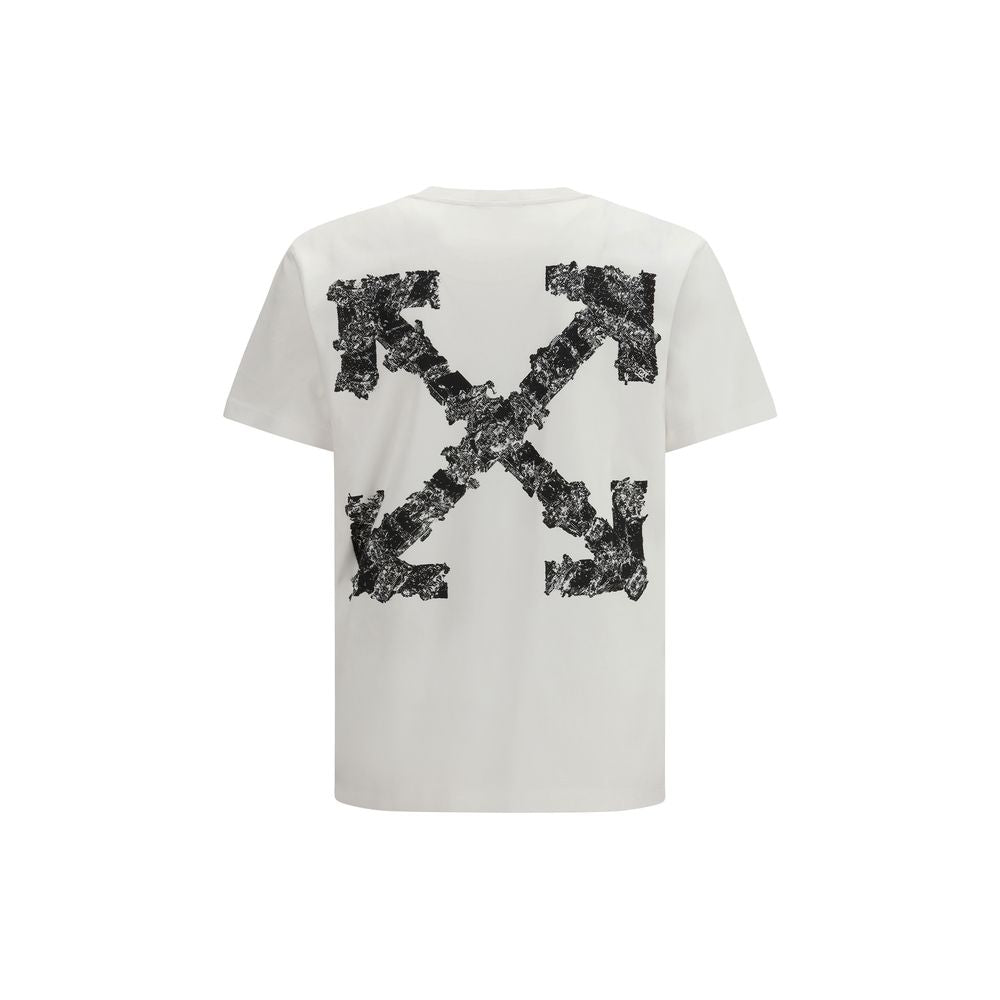 Off-White White Cotton T-Shirt - Luxe Nova