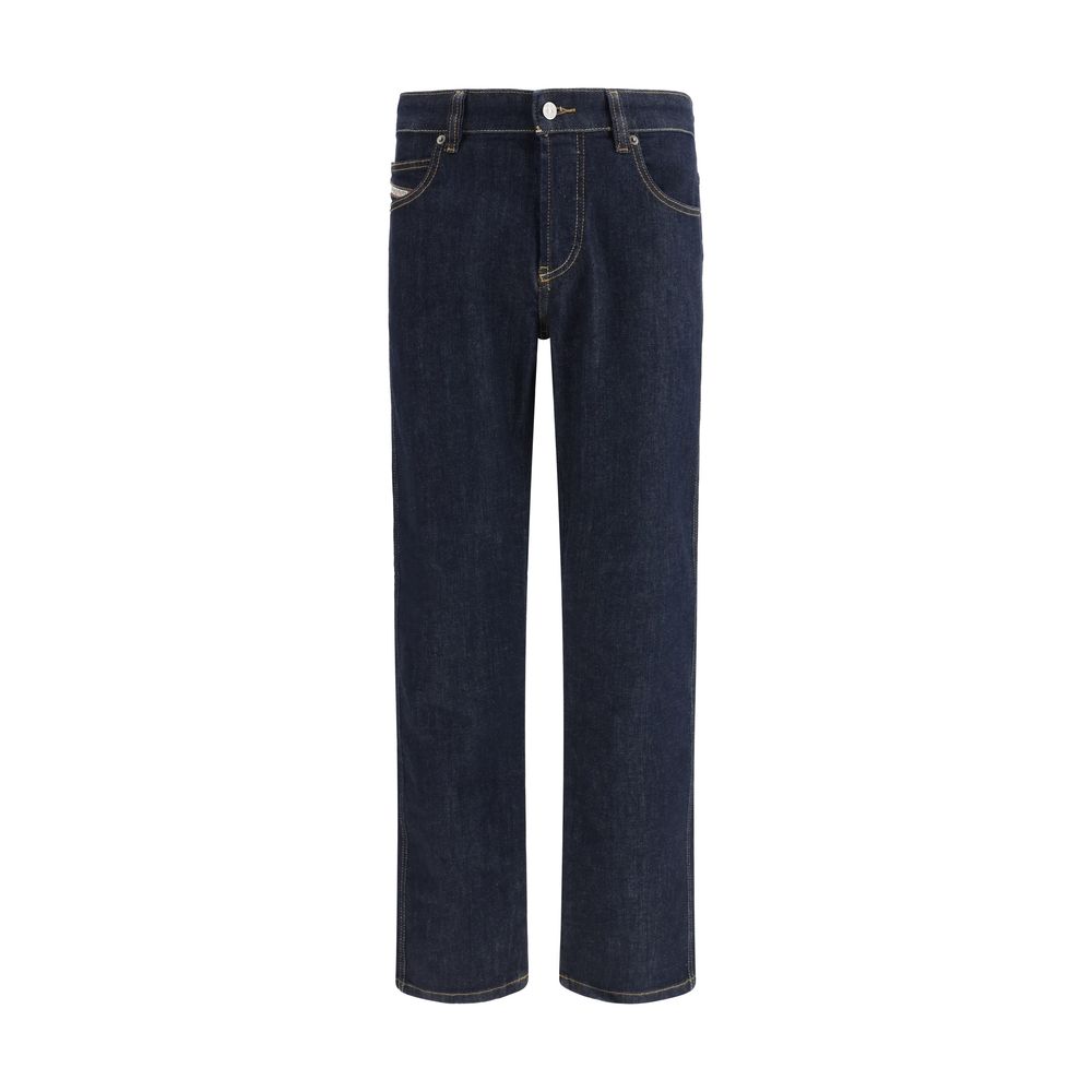 Diesel Black Cotton Slim Fit Jeans - Luxe Nova