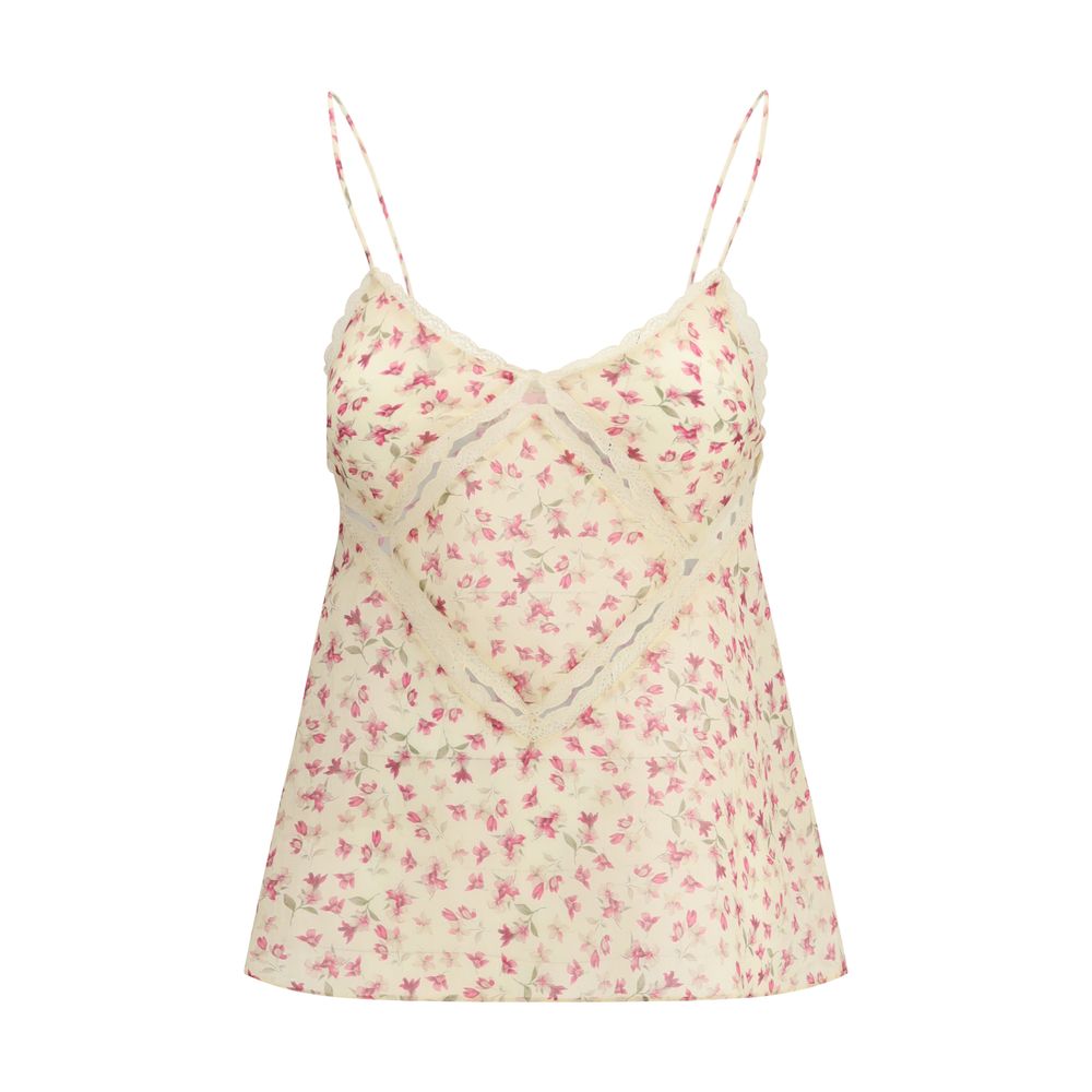Kristina Ti Multicolor Ramie Top - Luxe Nova