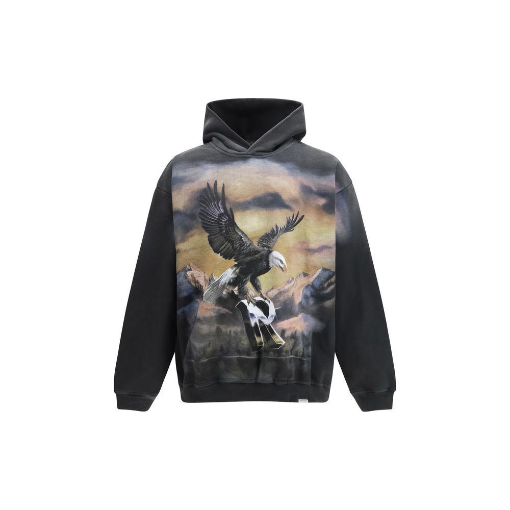 Represent Gray Cotton Sweatshirt - Luxe Nova
