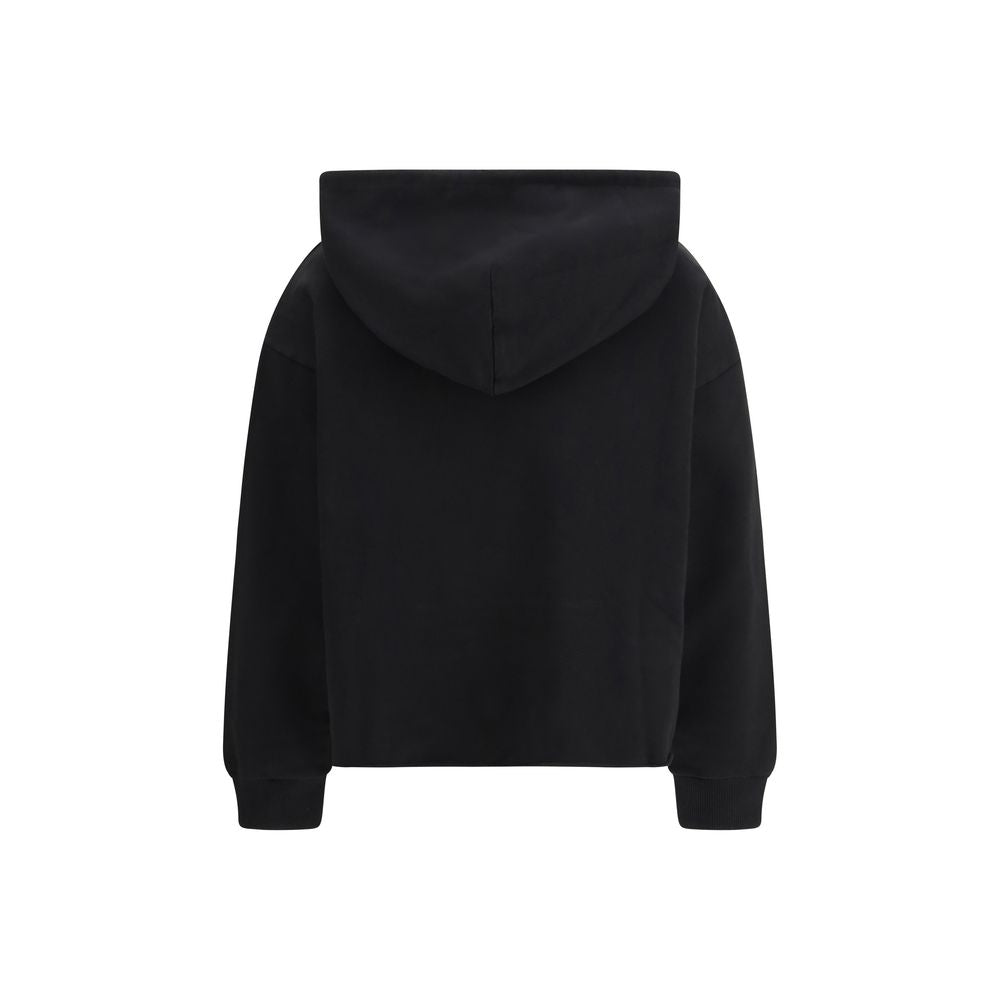 MM6 Black Cotton Sweatshirt - Luxe Nova