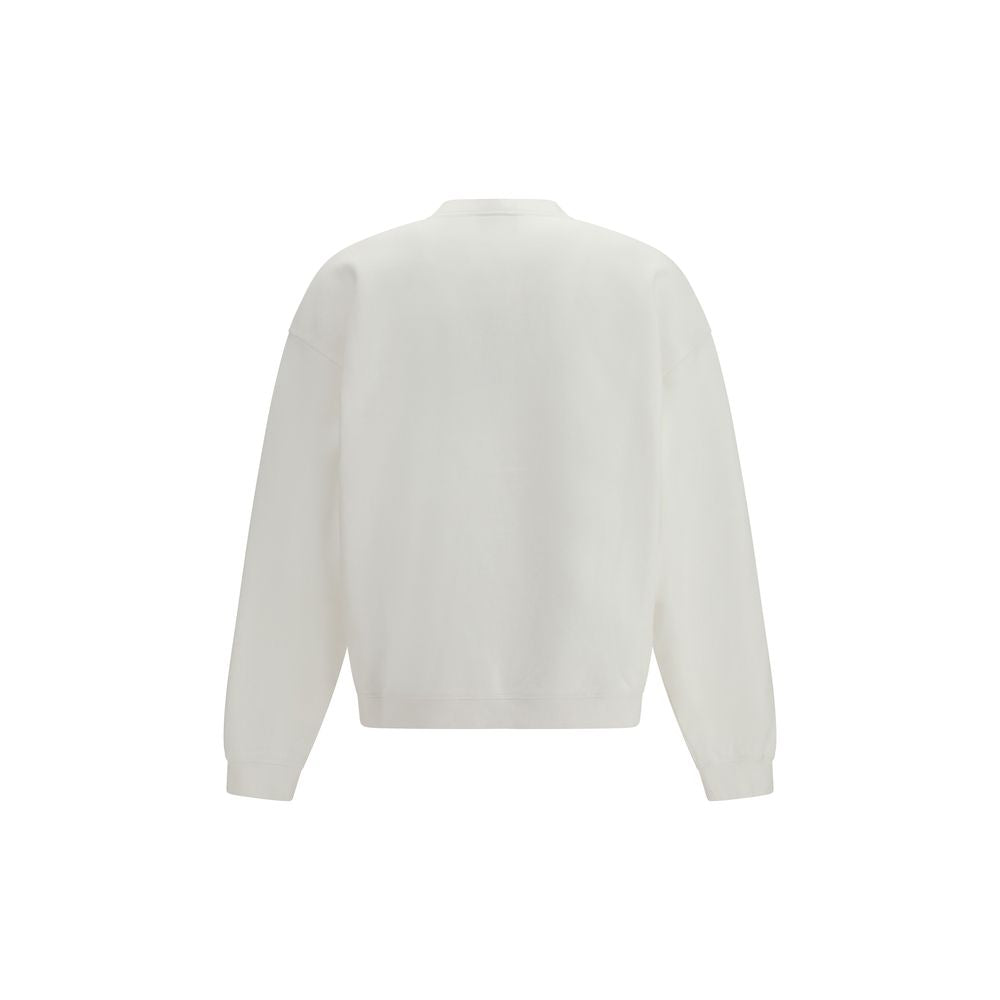 Dsquared² White Cotton Sweatshirt - Luxe Nova