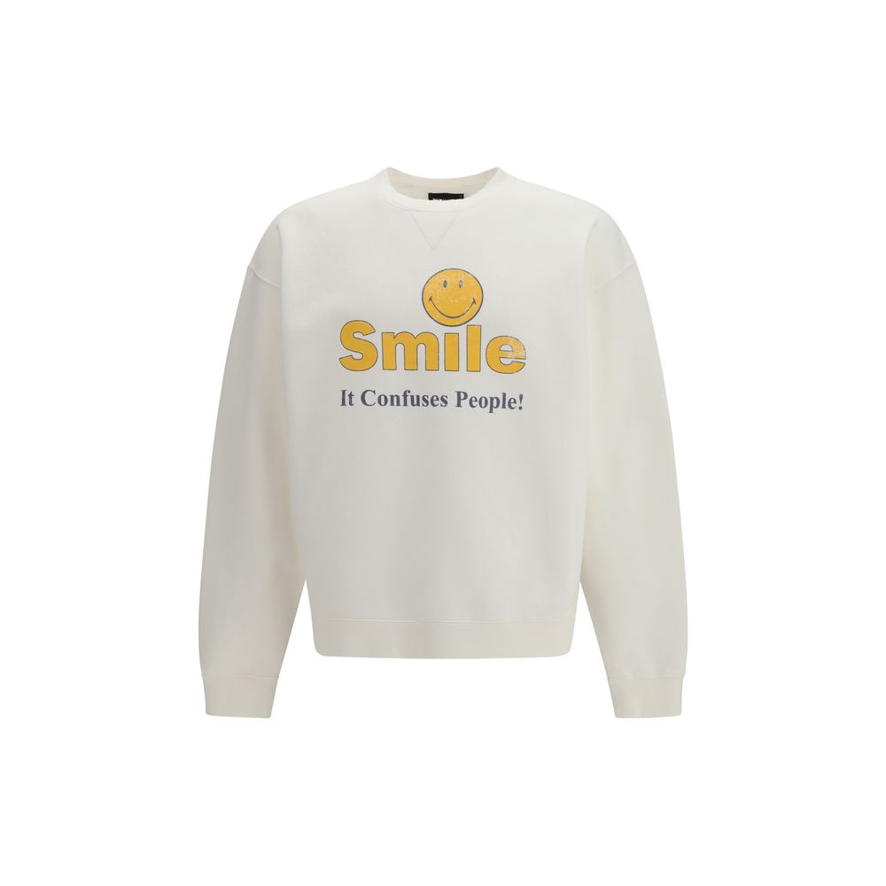Dsquared² White Cotton Sweatshirt - Luxe Nova