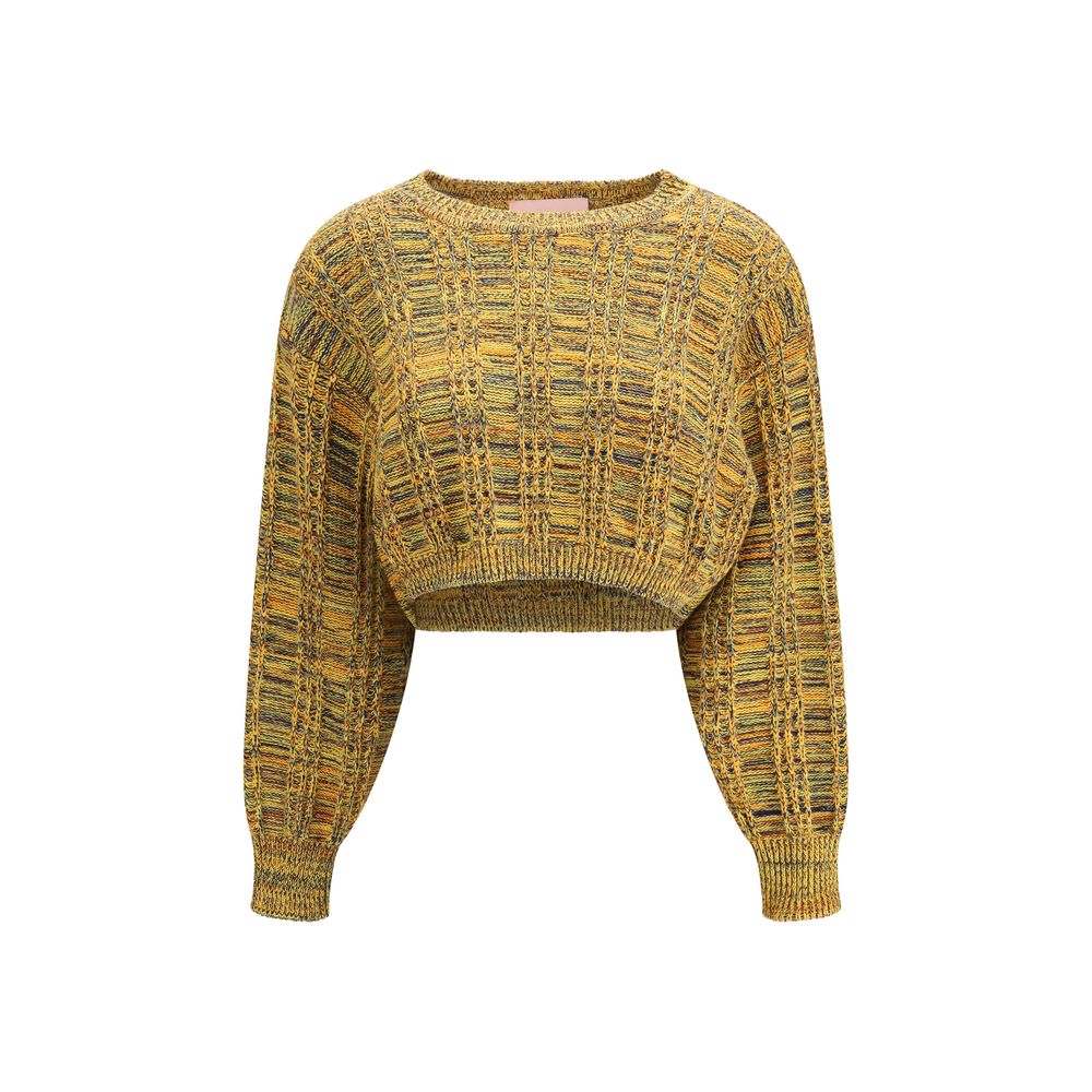 Kristina Ti Multicolor Cotton Sweatshirt - Luxe Nova