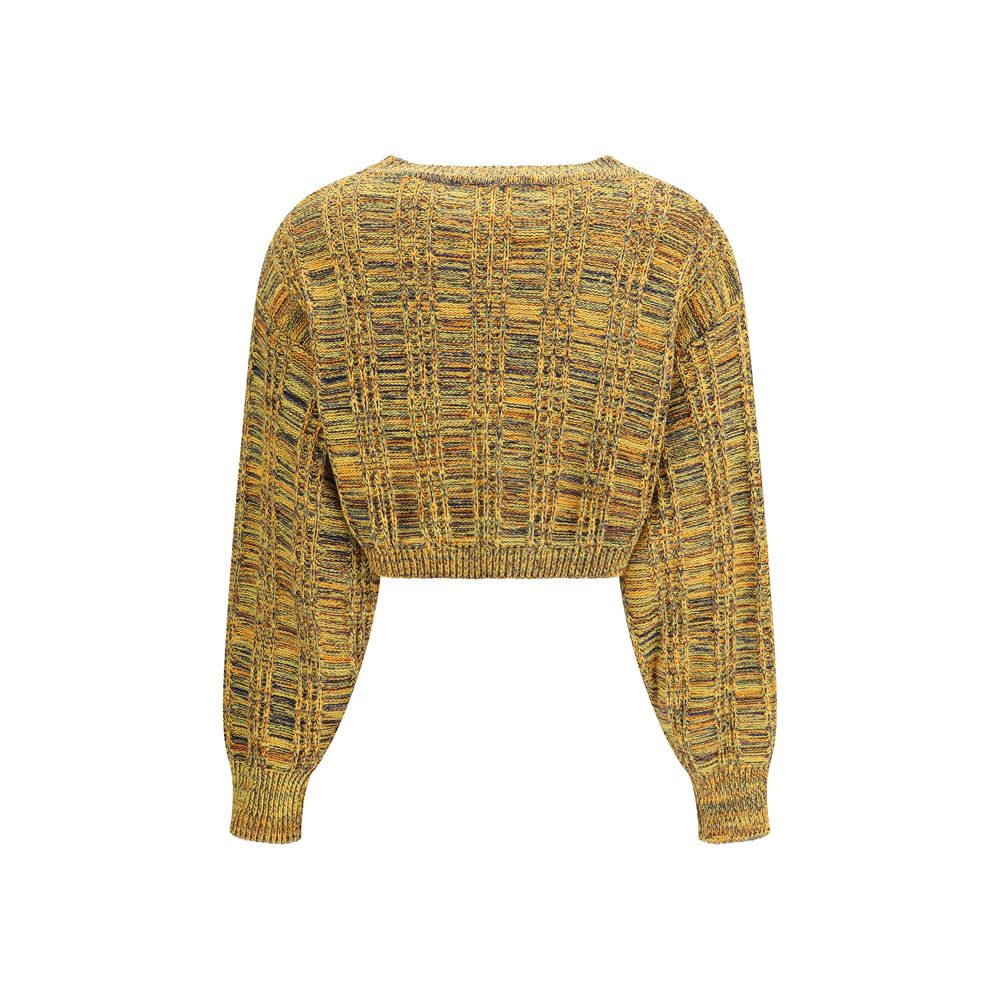Kristina Ti Multicolor Cotton Sweatshirt - Luxe Nova
