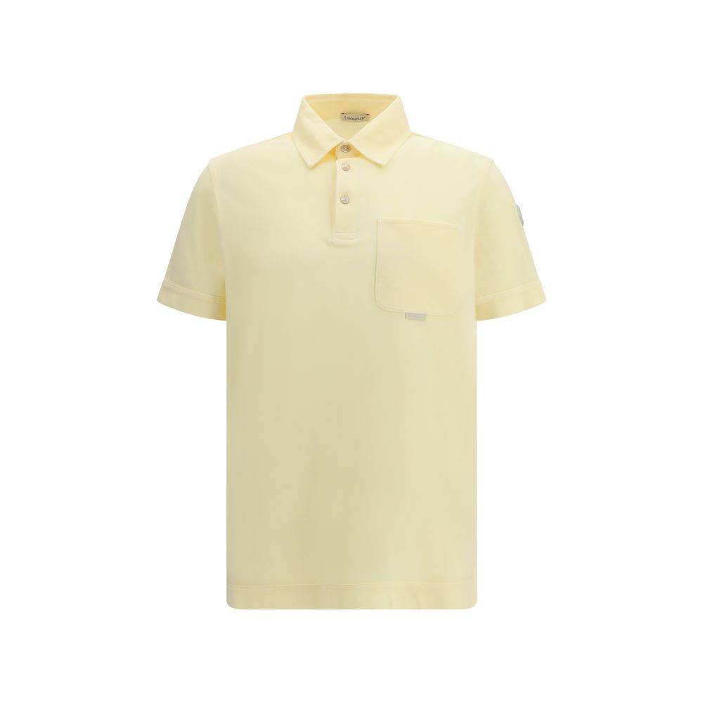 Moncler Bicolor Cotton Polo Shirt - Luxe Nova